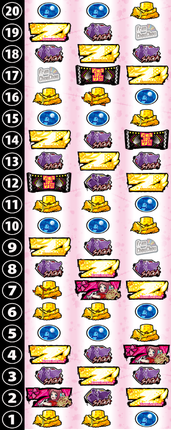 スロット ゾンビランドサガのリール画像