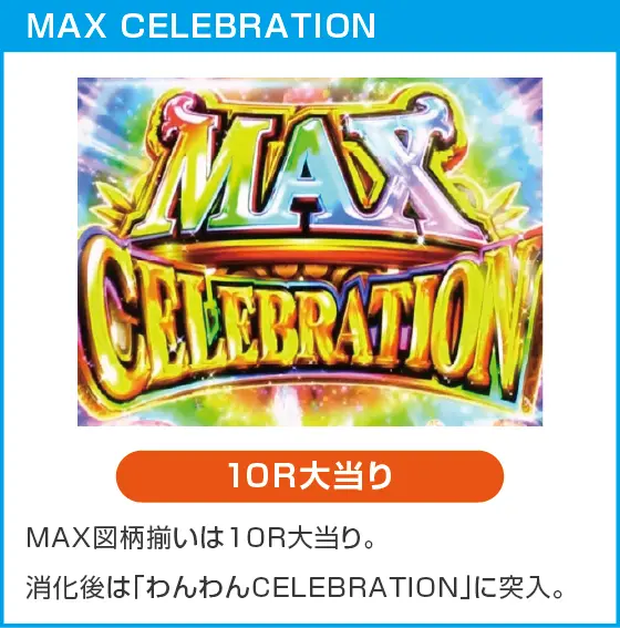 PAわんわんパラダイスCELEBRATIONのスペック