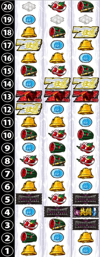 L 新・必殺仕置人 回胴 CRASH SPECのリール