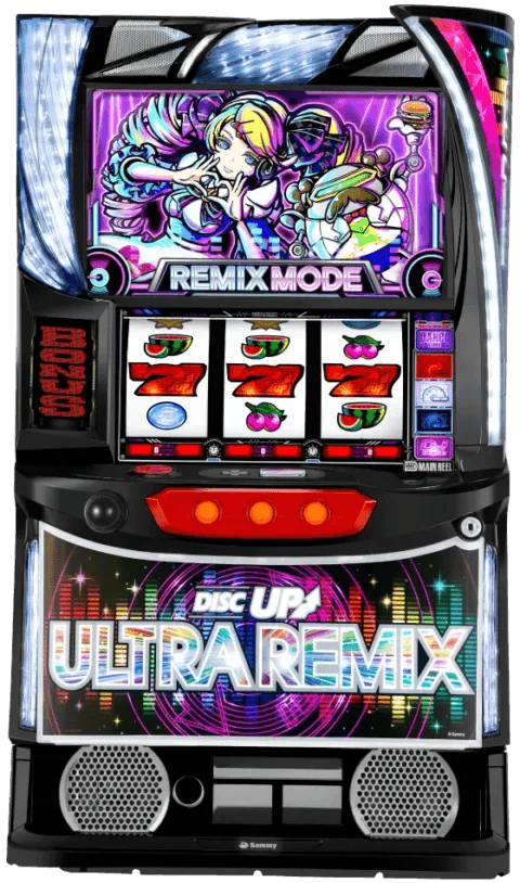 A-SLOT+ ディスクアップ ULTRAREMIXの筐体