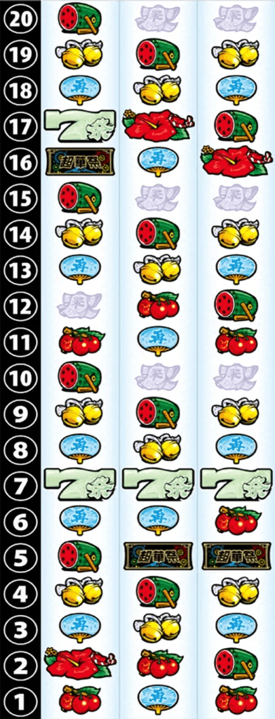 スマート沖スロ 超華祭のリール