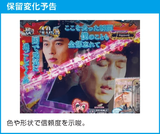 P愛の不時着のスペック