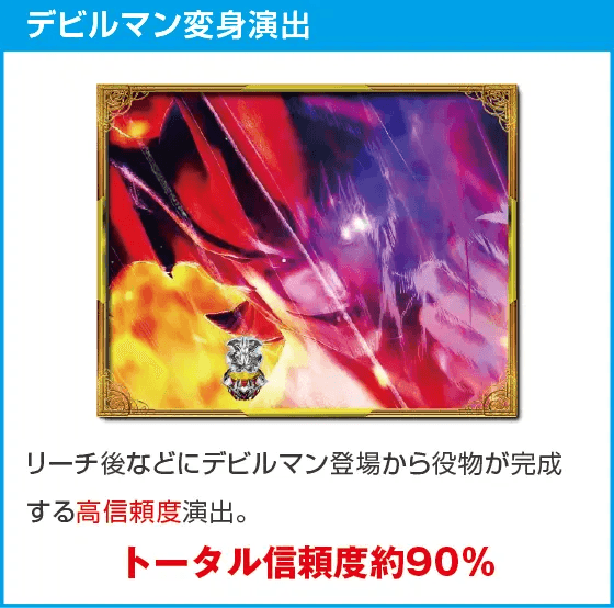 PデビルマンTHE FINALのスペック
