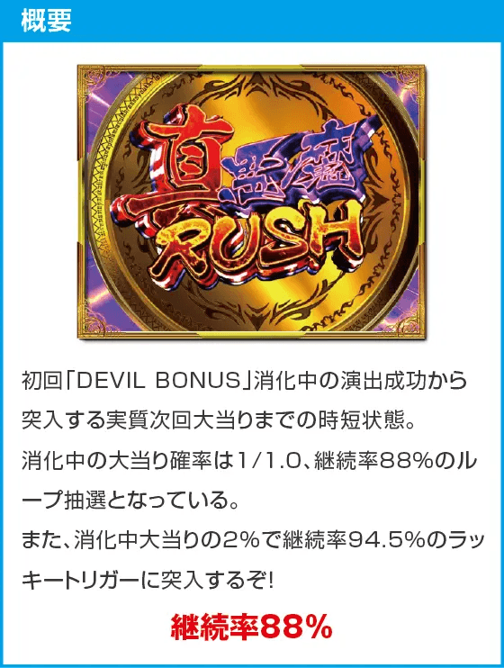 PデビルマンTHE FINALのスペック