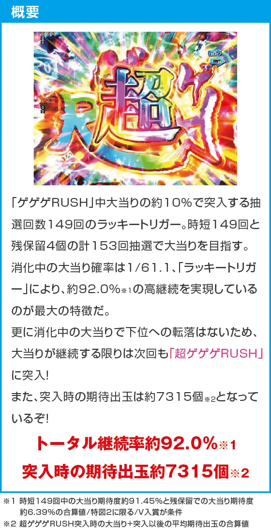 Pゲゲゲの鬼太郎 獅子奮迅99Ver.のスペック