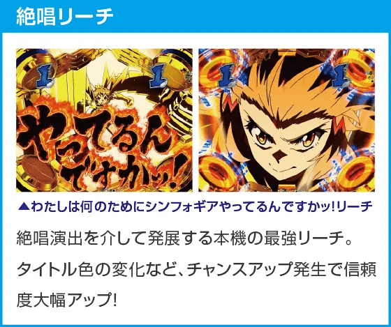 Pフィーバー戦姫絶唱シンフォギア4 199ver.のスペック