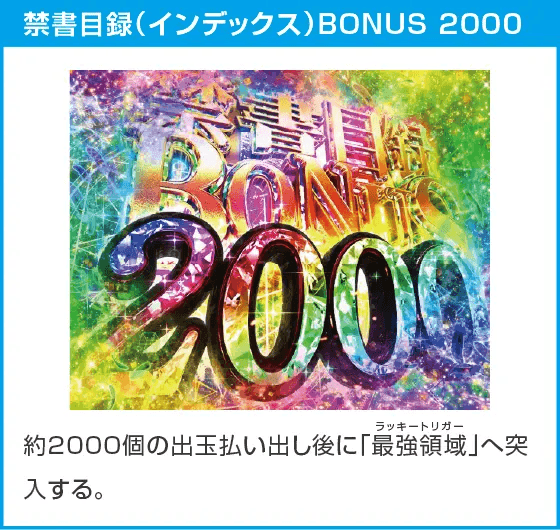 Pとある魔術の禁書目録2 Light PREMIUM 2000 ver.のスペック