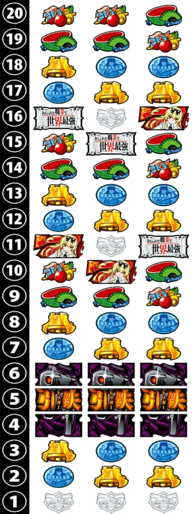 Lパチスロ ありふれた職業で世界最強のリール