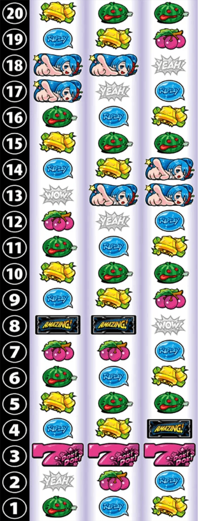 スマート沖スロ　アメイジングライブのリール