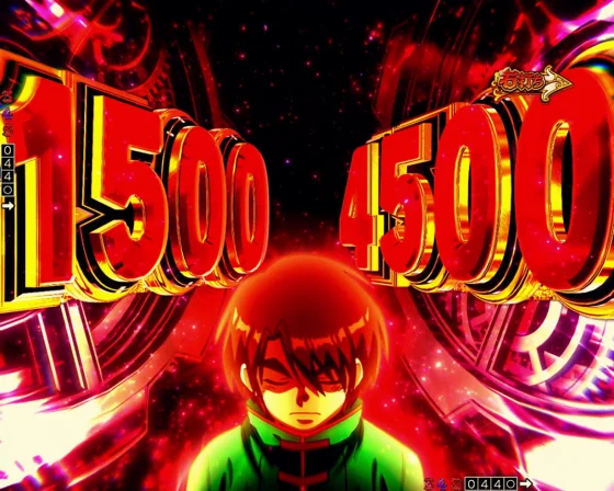 からくりサーカス2（魔王）の運命の一劇ジャッジメント：4500個以上当り濃厚画面
