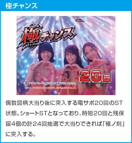 P海物語 極JAPANのスペック