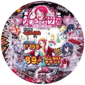 Pゾンビランドサガの筐体