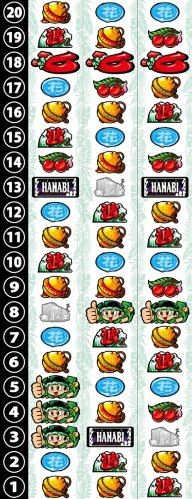 スマスロ 緑ドン VIVA!情熱南米編 REVIVALのリール