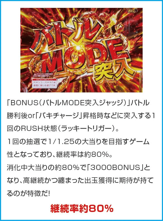 e範馬刃牙のスペック