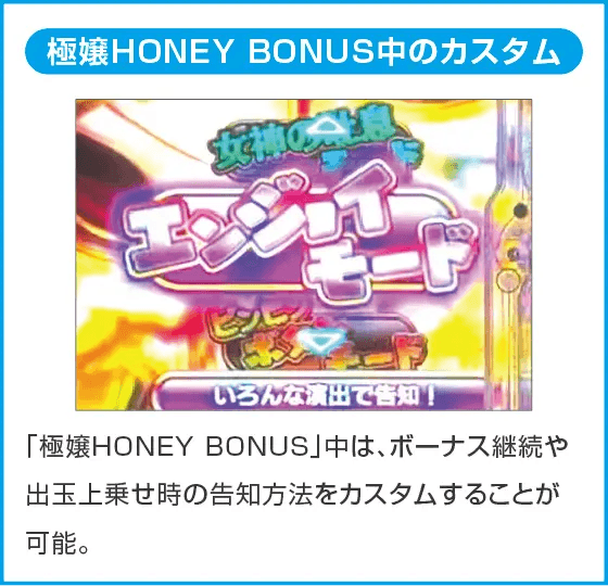 PLT激デジ ジューシーハニー極嬢のスペック