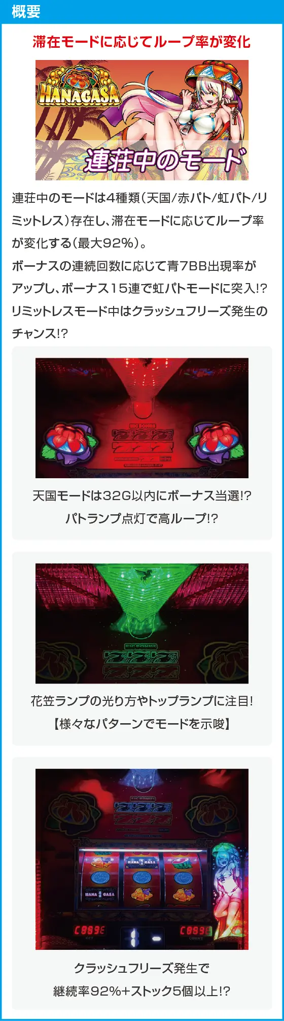 花笠のスペック