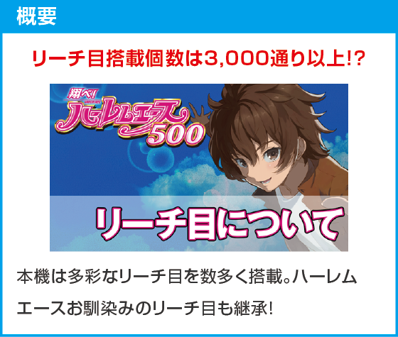 翔べ！ハーレムエースのスペック