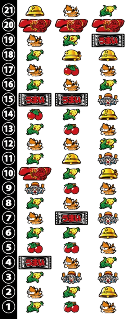 LBプレミアムうまい棒のリール