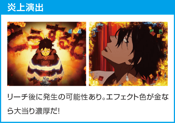 eフィーバー炎炎ノ消防隊2 紅丸ver.のスペック