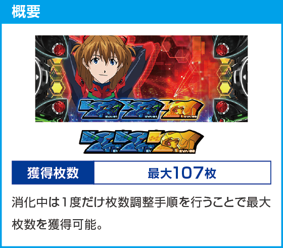 LBパチスロ ヱヴァンゲリヲン ～約束の扉～のスペック