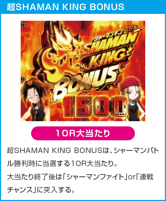 eシャーマンキングのスペック