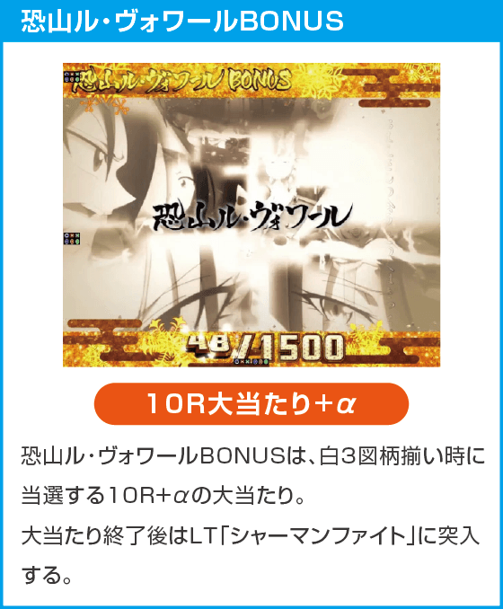 eシャーマンキングのスペック