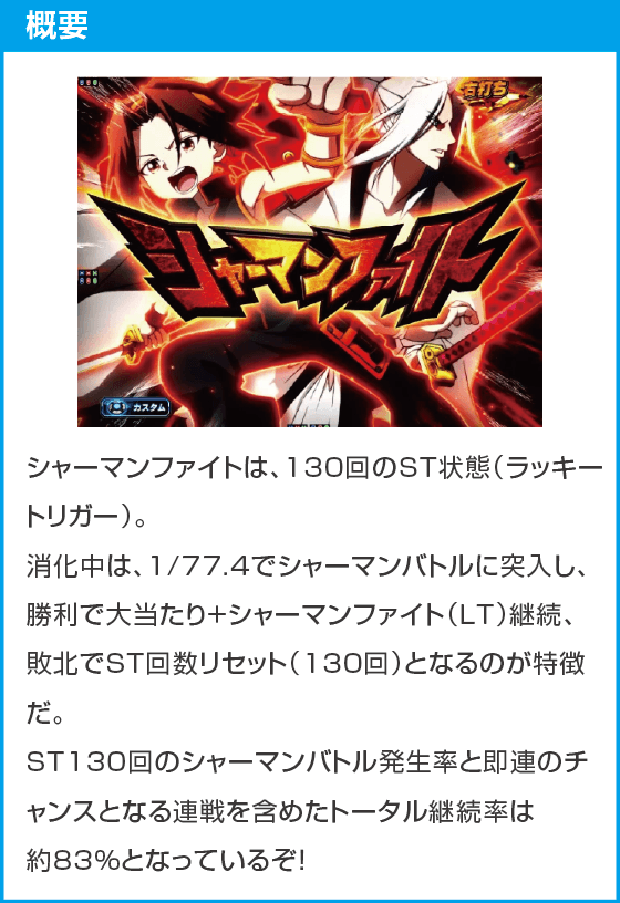 eシャーマンキングのスペック