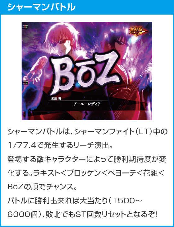 eシャーマンキングのスペック