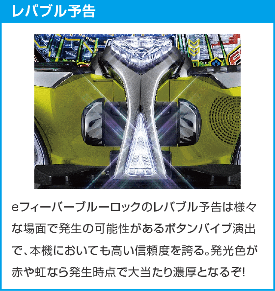 eフィーバーブルーロックのスペック