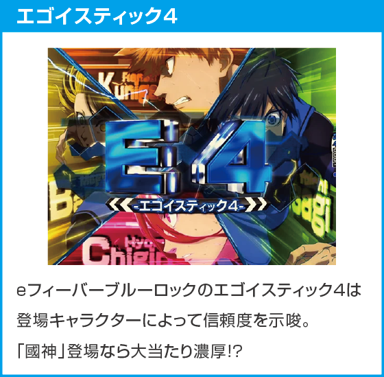 eフィーバーブルーロックのスペック