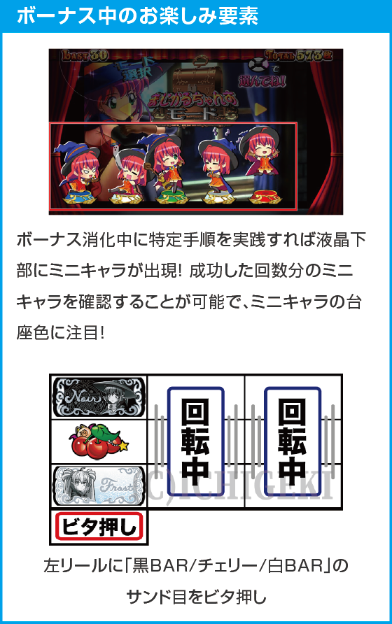 マジカルハロウィン ボーナストリガーのスペック