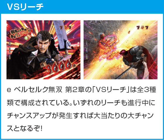 e ベルセルク無双 第2章のスペック