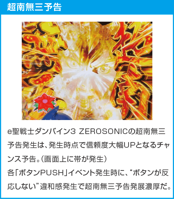e 聖戦士ダンバイン3 ZEROSONICのスペック