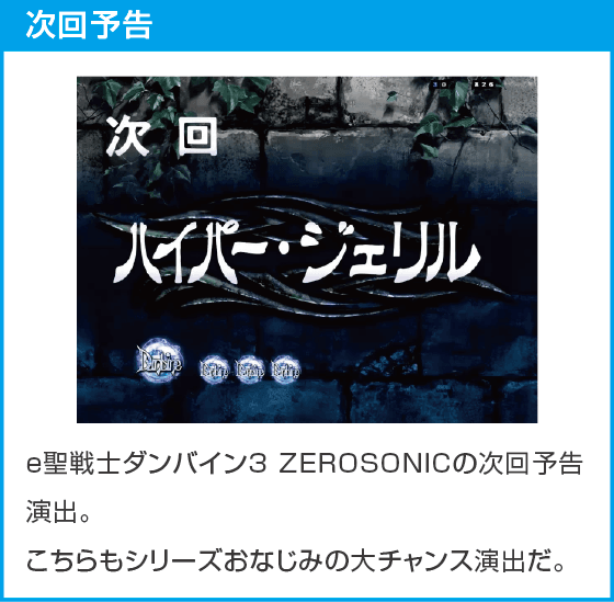 e 聖戦士ダンバイン3 ZEROSONICのスペック