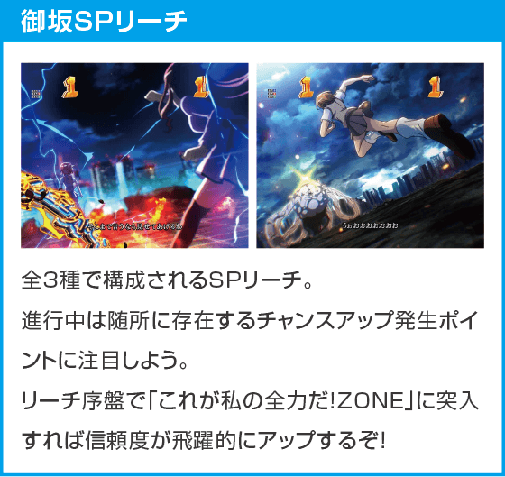 eとある科学の超電磁砲 PHASE NEXTのスペック