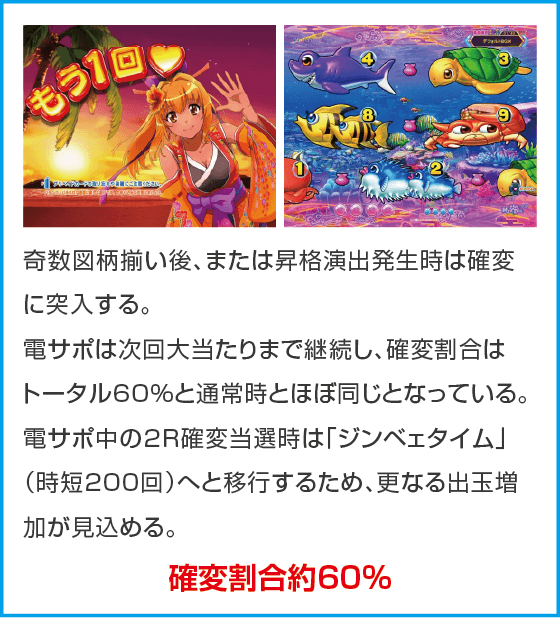 Pスーパー海物語IN沖縄6のスペック