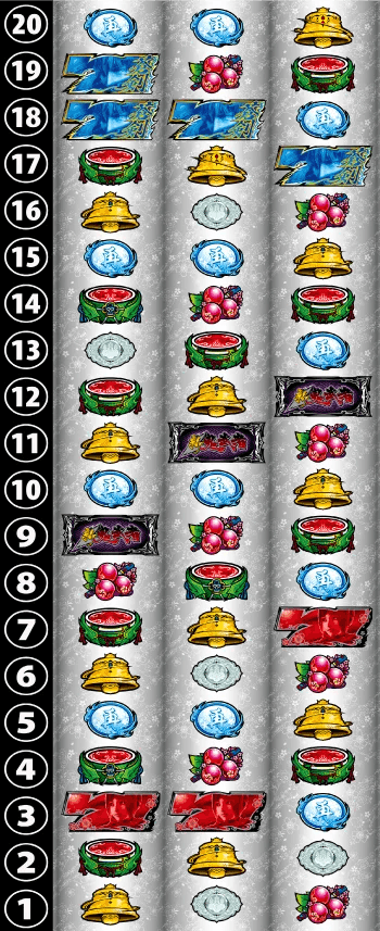 スマスロ 新鬼武者3のリール