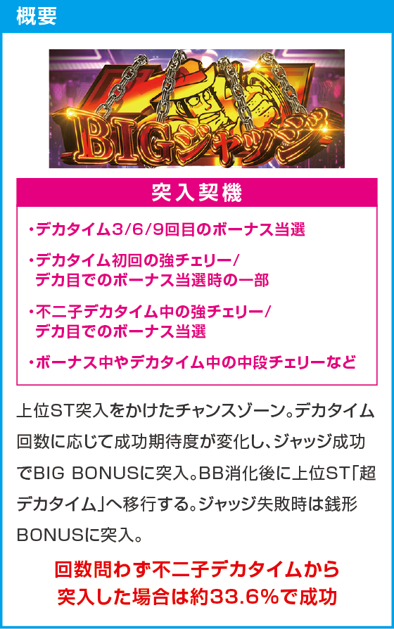 L主役は銭形5のスペック