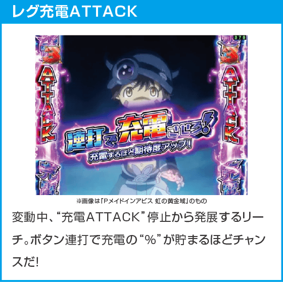 Pメイドインアビス 奈落の連環蝕のスペック