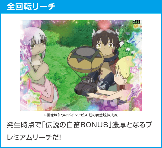 Pメイドインアビス 奈落の連環蝕のスペック