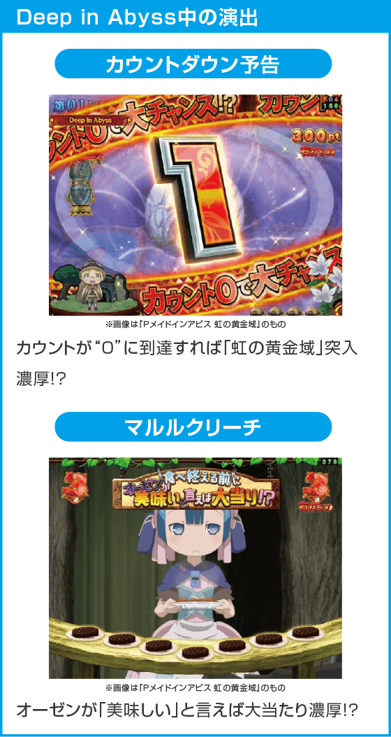 Pメイドインアビス 奈落の連環蝕のスペック