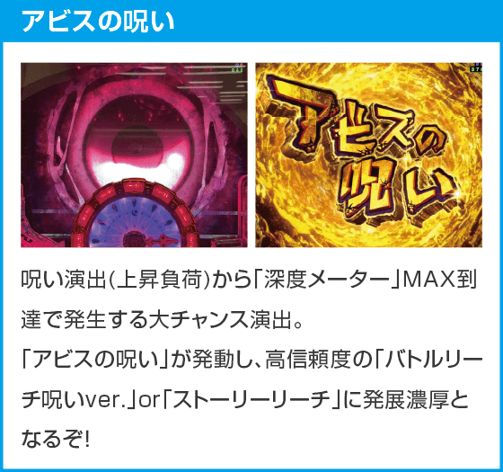 Pメイドインアビス 奈落の連環蝕のスペック