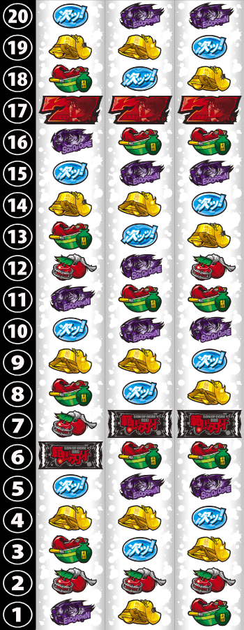 Ｌ範馬刃牙のリール画像