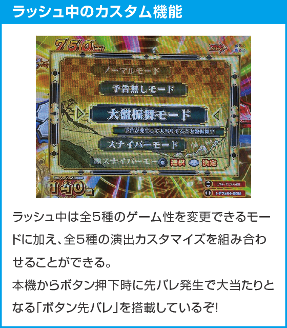 e吉宗 極乗3000ver.のスペック