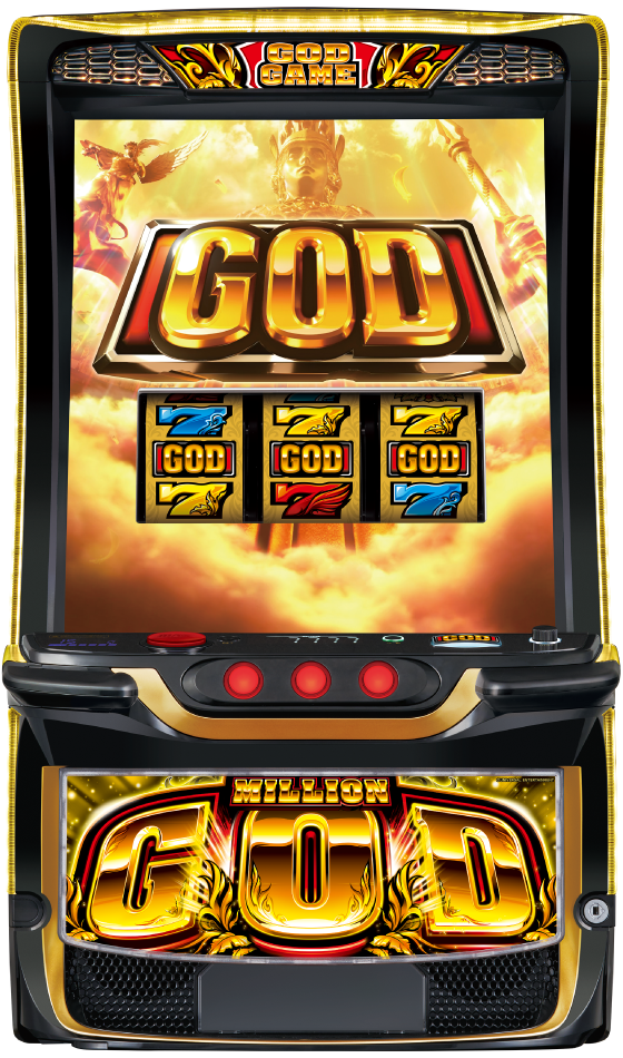 スマスロ ミリオンゴッド-神々の軌跡-の筐体画像