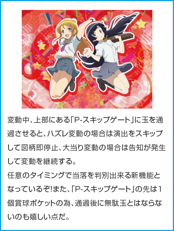 P俺の妹がこんなに可愛いわけがない。攻略!!スキップ159ver.のスペック