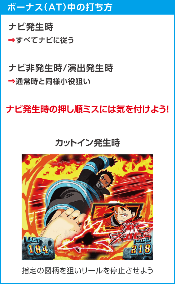 Lパチスロ 炎炎ノ消防隊2のスペック