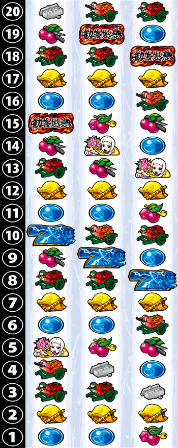 真打 吉宗のリール画像