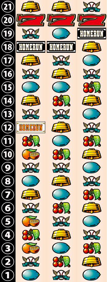 LBトリプルクラウンセブンのリール