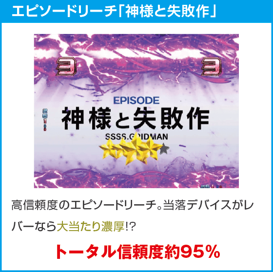 スマパチ SSSS.GRIDMAN メガSTART 159ver.のスペック